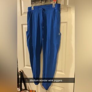 Women’s Blue Jogger Pants scrubs wonder wink